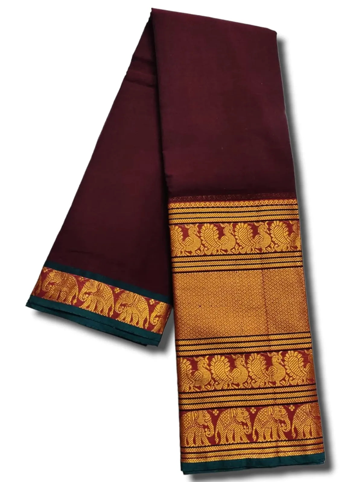 Ayodhya Narayanpeth Cotton Saree | With Unstitched Blouse Piece For Women