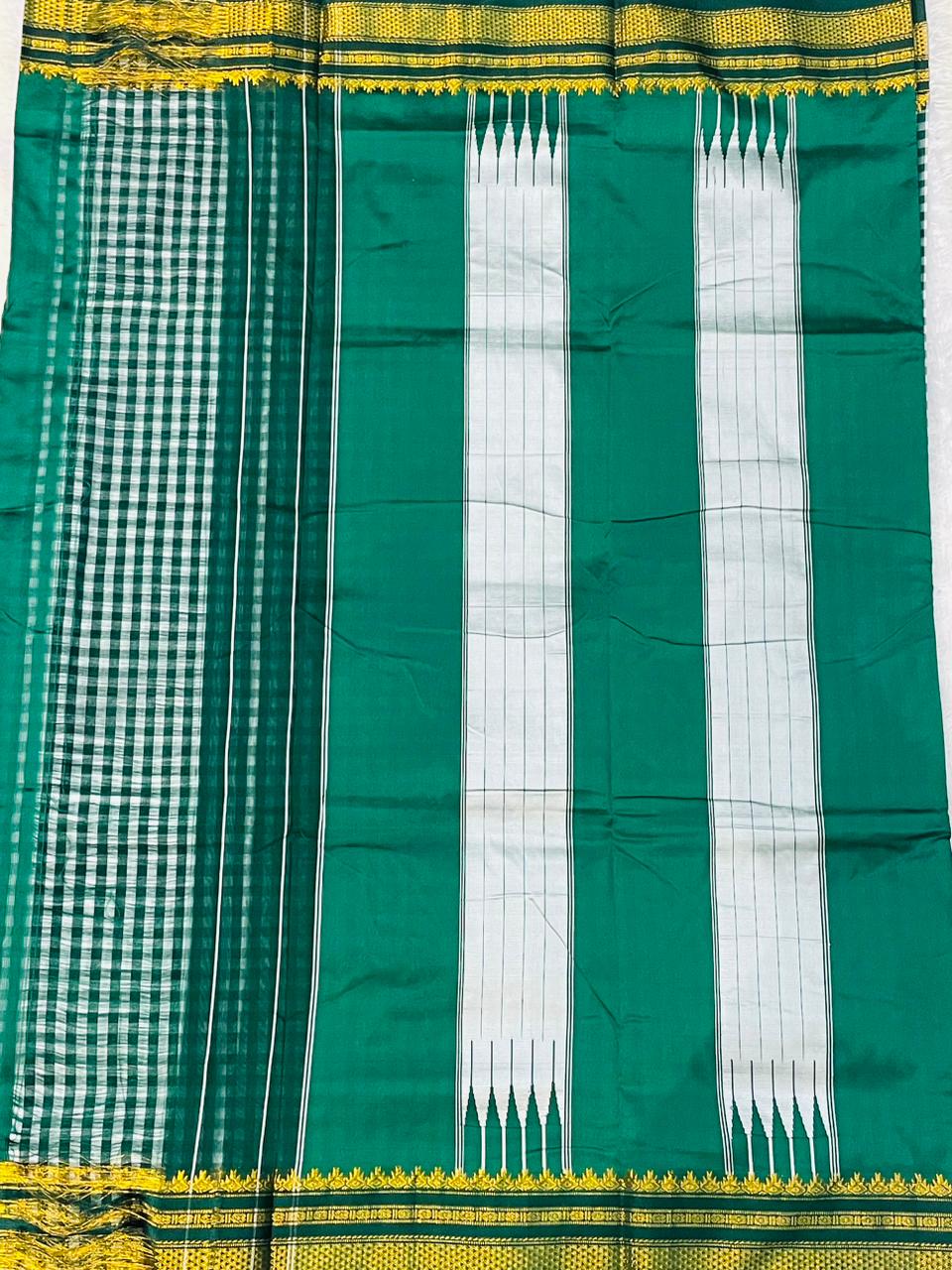 GreenTana checks Ilkal Saree