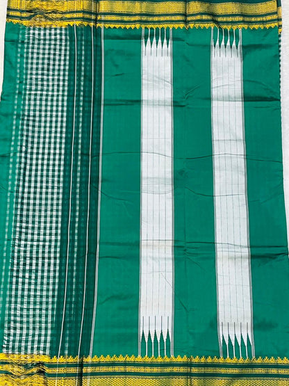 GreenTana checks Ilkal Saree