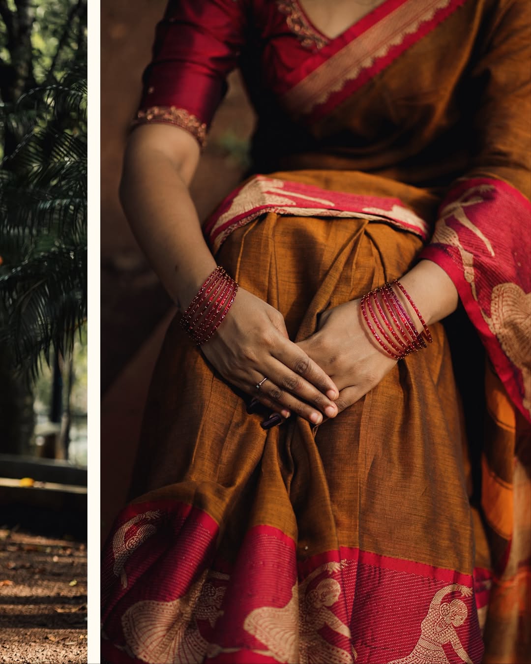 Wooden  Kalastree Narayanpeth Cotton Saree | With Unstitched Blouse Piece For Women